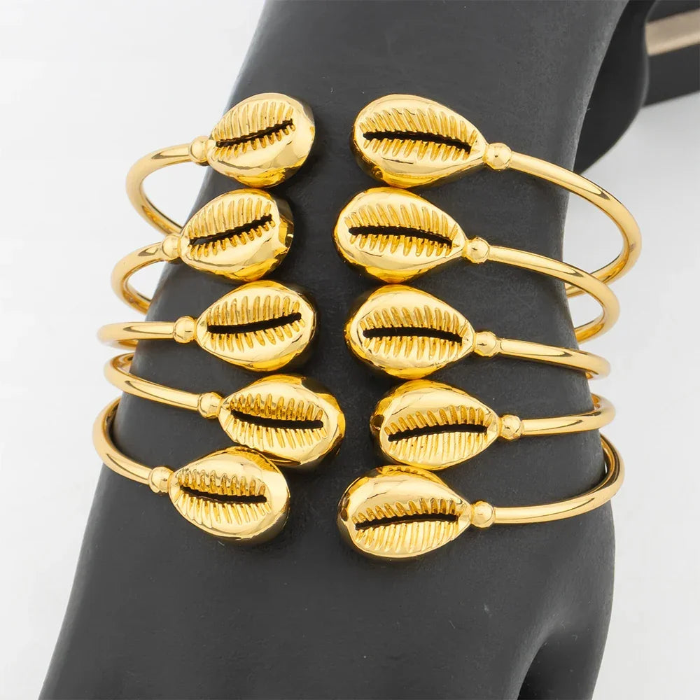 Shell Shape Bangles