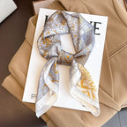 Bohemian Silk Scarf - Piña Colada