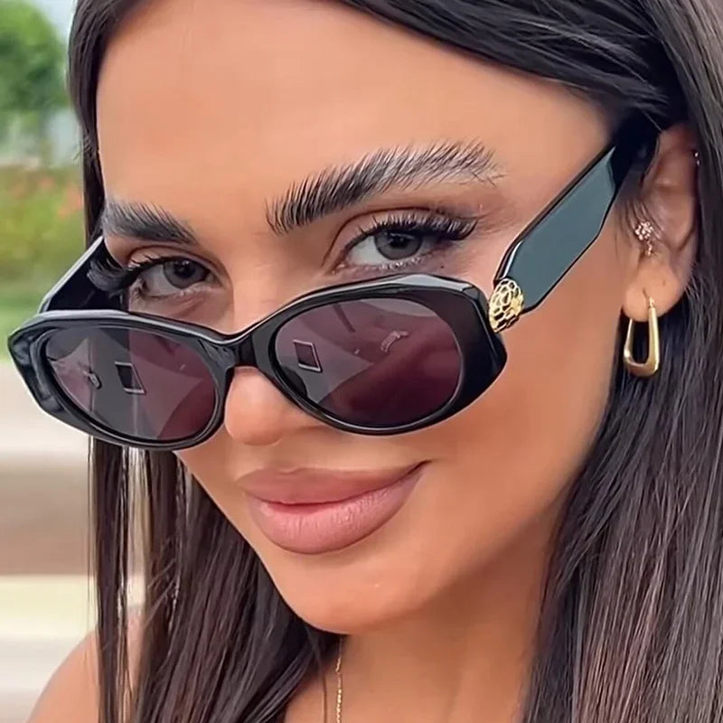 Vintage Cat Eye Sunglasses - Piña Colada
