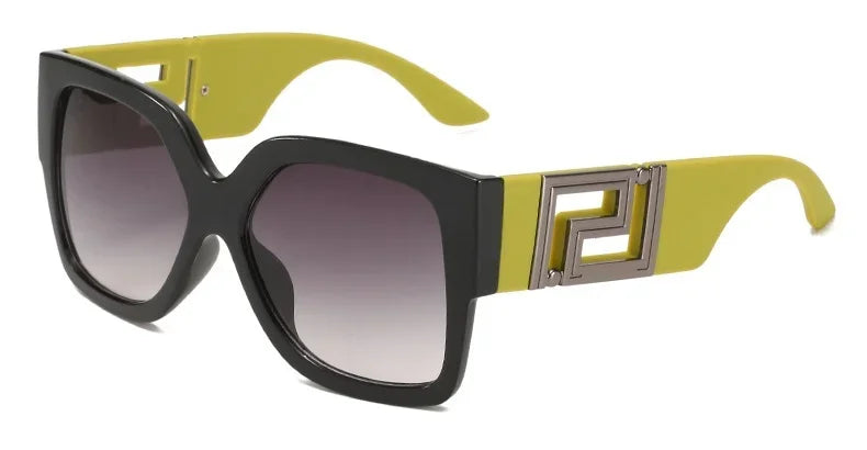 Oversized Women's Sunglasses - Piña Colada