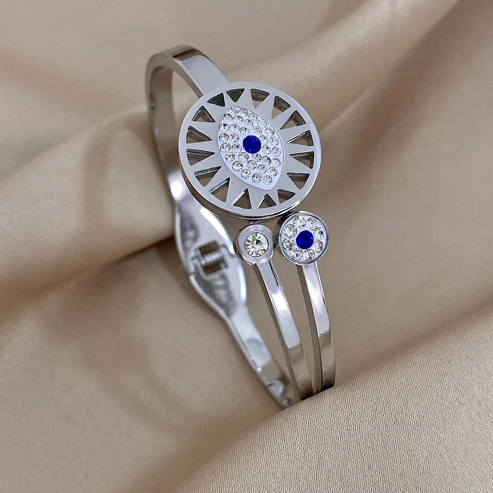 Evil Eye Bracelet Stainless Steel - Piña Colada