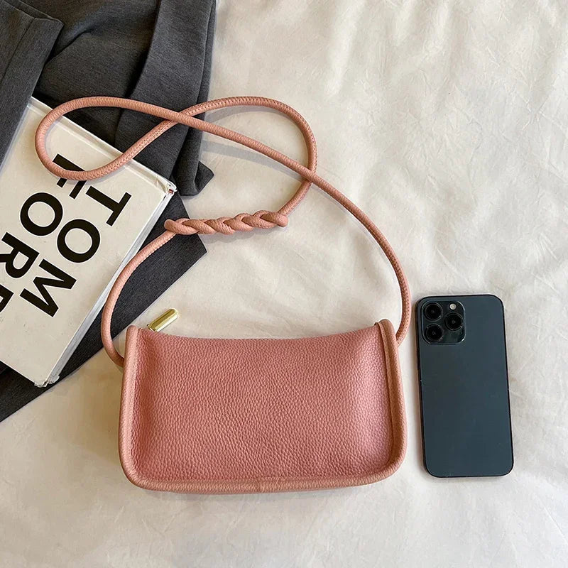 Leather Crossbody Bags - Piña Colada