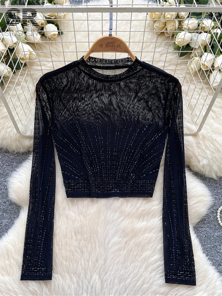 Long Sleeves O Neck Shirts - Piña Colada