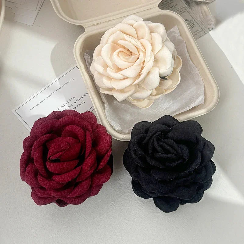 Sweet Flower Hair Claw - Piña Colada