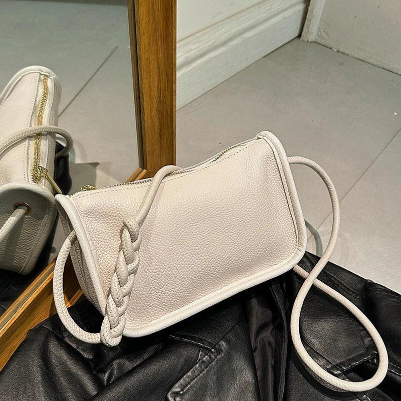 Leather Crossbody Bags - Piña Colada