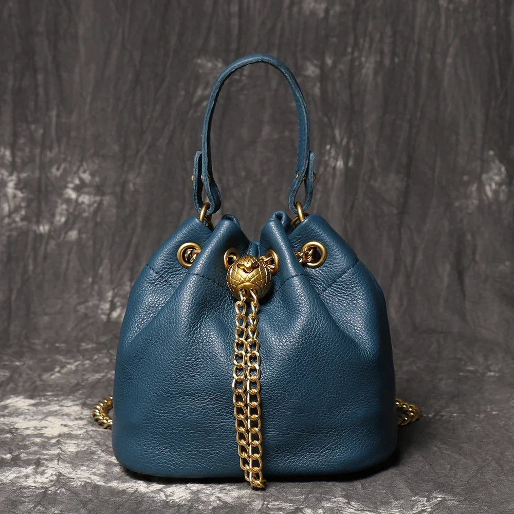 Handbag Genuine Leather - Piña Colada