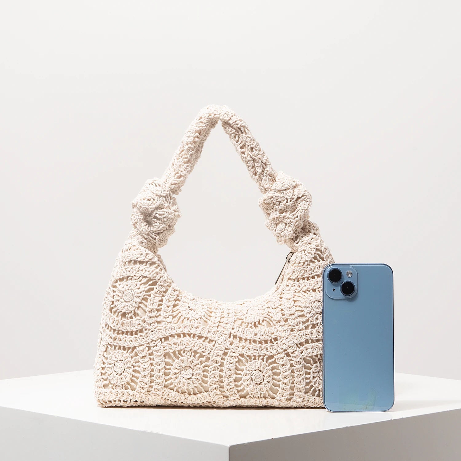 Chic half moon bag