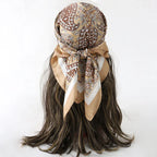 Bohemian Silk Scarf - Piña Colada