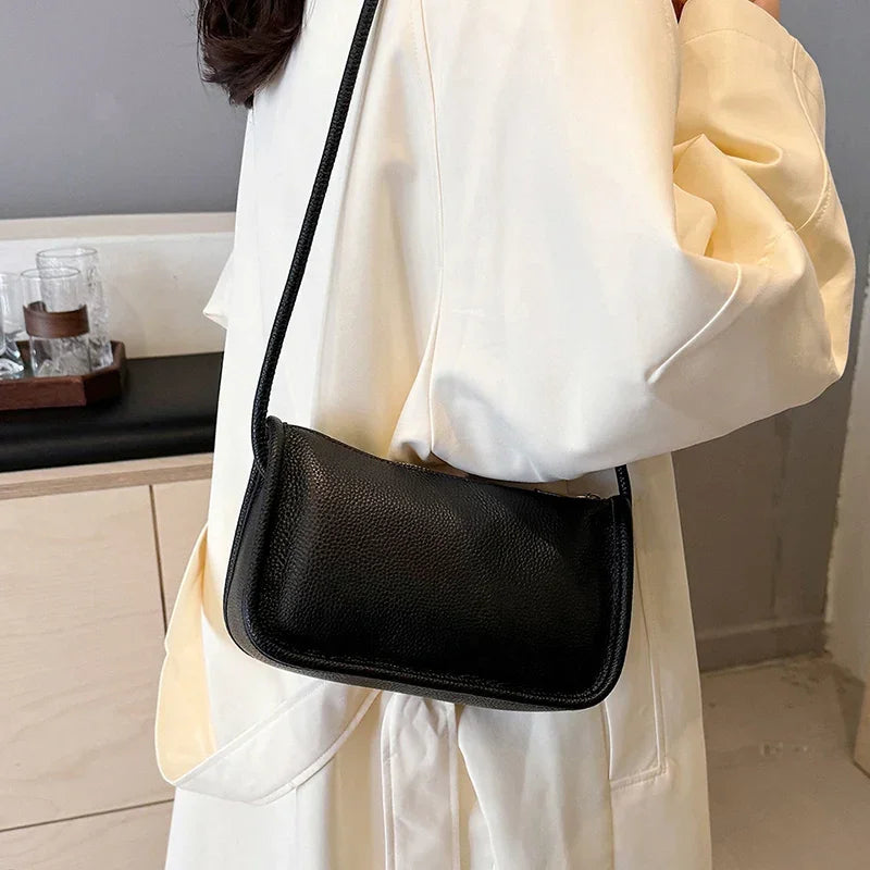 Leather Crossbody Bags - Piña Colada