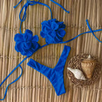 Floral Bikini 2025 Women Swimsuit - Piña Colada