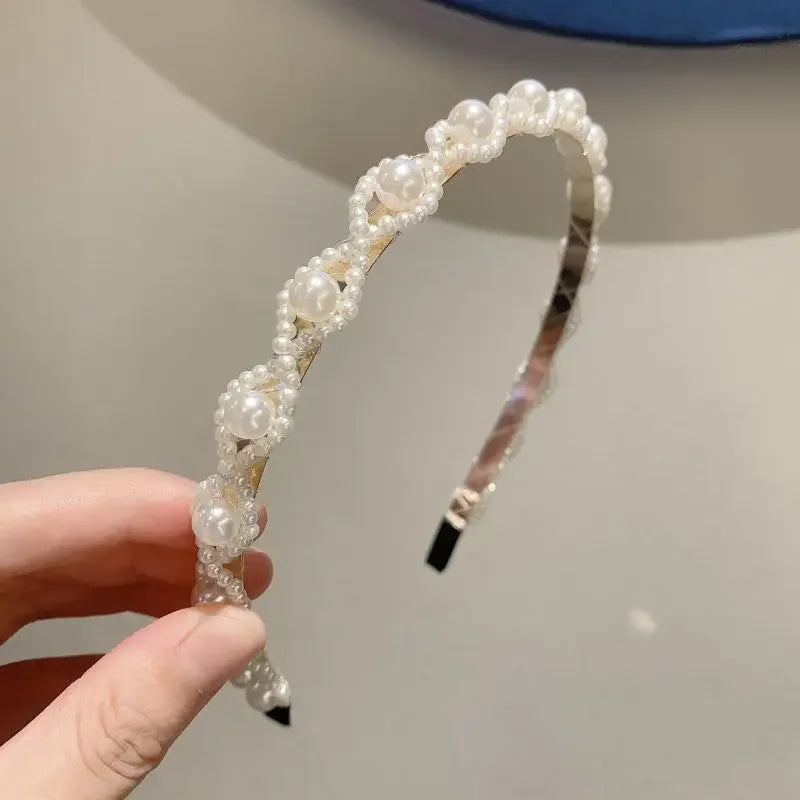 Pearl Hairbands for Women - Piña Colada