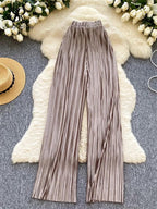 Summer Casual Pants Women High Waist - Piña Colada