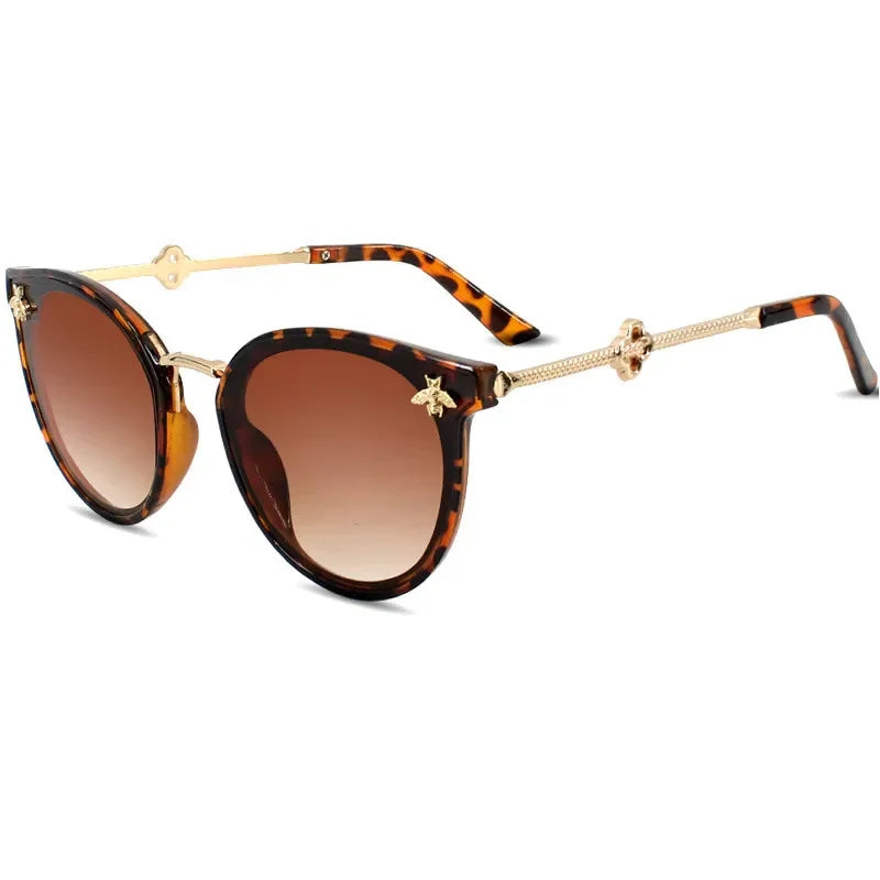 Vintage Cat Eye SunGlasses - Piña Colada