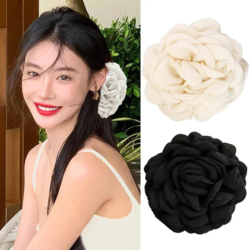 Sweet Flower Hair Claw - Piña Colada