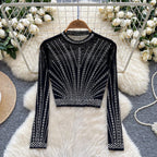 Long Sleeves O Neck Shirts - Piña Colada