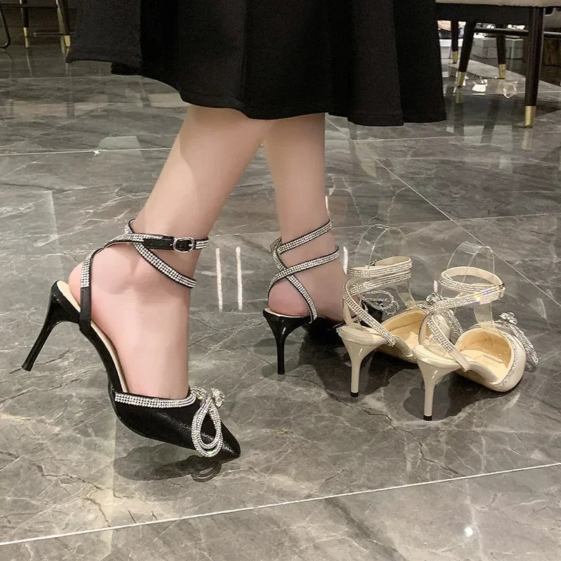 High Heels Elegant Rhinestone - Piña Colada