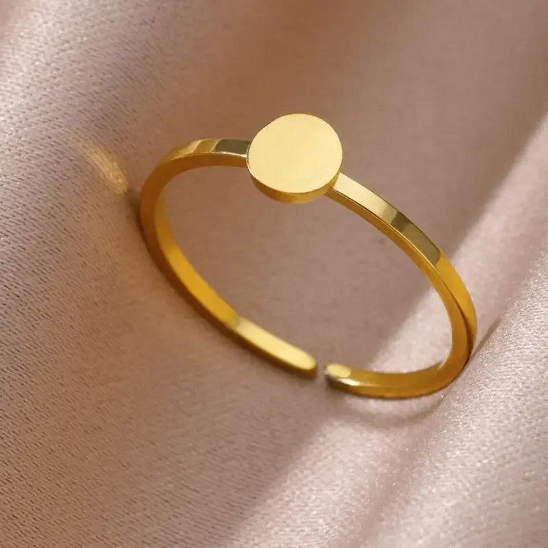 Stainless Steel Rings Aesthetic - Piña Colada