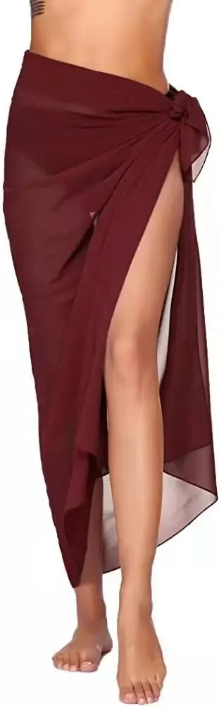 Beach Long Skirt Chiffon - Piña Colada
