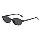 Retro Oval Frame Sunglasses - Piña Colada