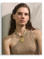 Gold Minimalist Heart Pendant Necklace