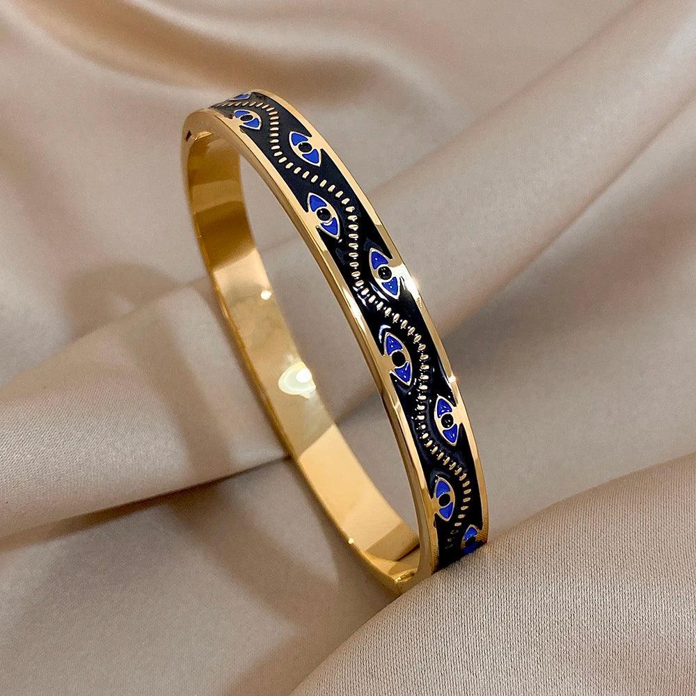 Evil Eye Bracelet Stainless Steel - Piña Colada