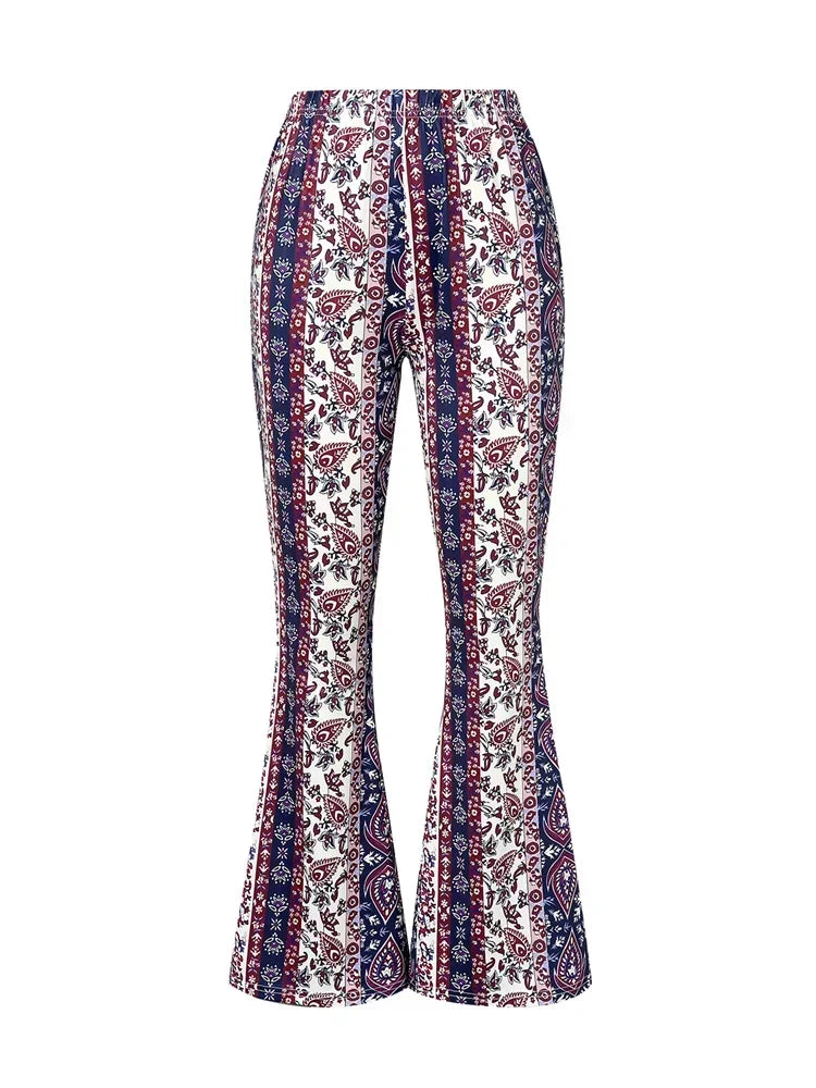 Women Flare Pants Bohemian