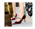 Pumps Pointed High Heels Stilettos - Piña Colada
