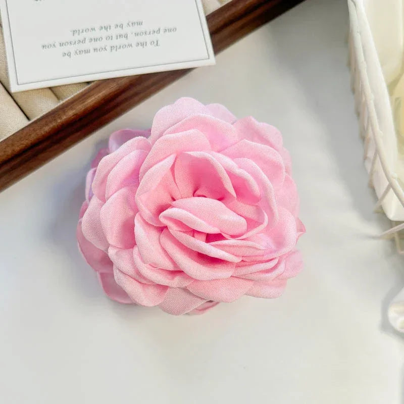 Sweet Flower Hair Claw - Piña Colada
