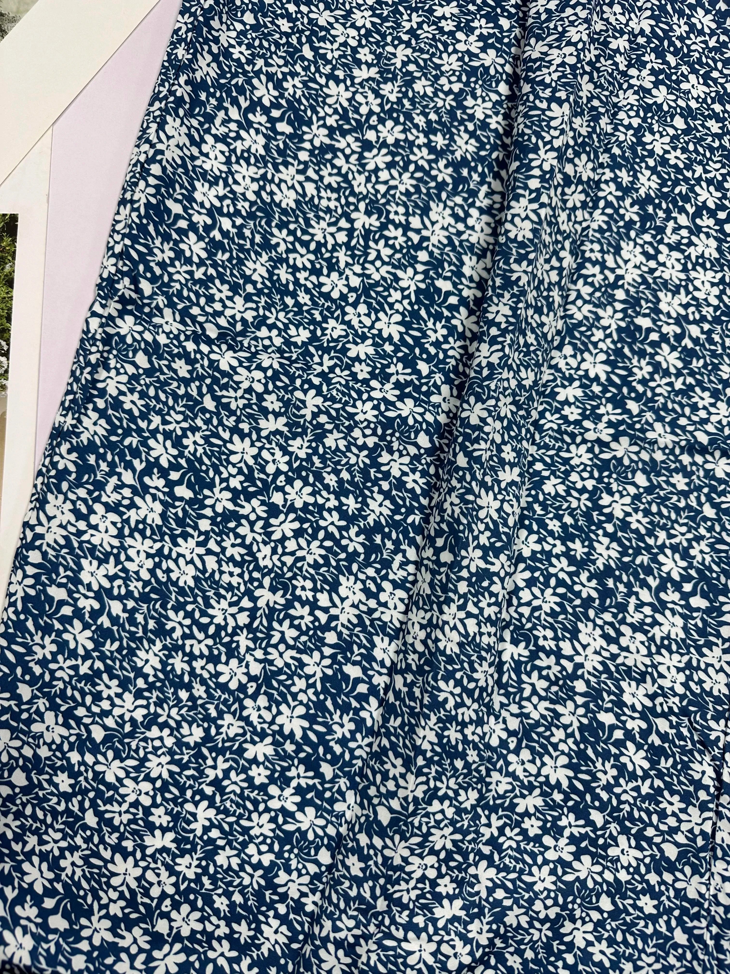 Floral high-waisted pants - Piña Colada