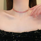 Full Rhinestone Choker - Piña Colada