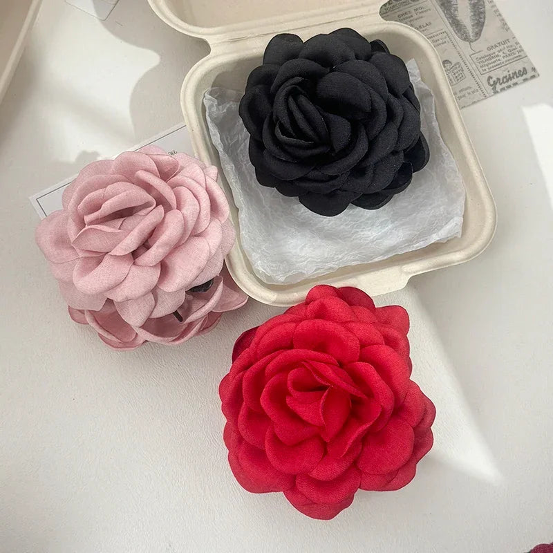 Sweet Flower Hair Claw - Piña Colada
