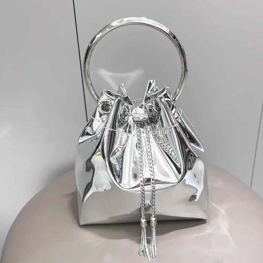 Evening clutch Bag Bucket - Piña Colada