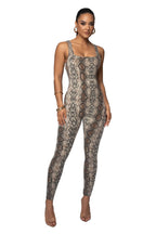 Leopard Print One Piece - Piña Colada