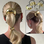 Metal Irregular Double-Layer Hair Bands - Piña Colada