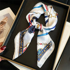 Square Scarf Silk Thin - Piña Colada