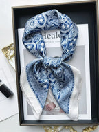 Silk Square Scarf Spring - Piña Colada