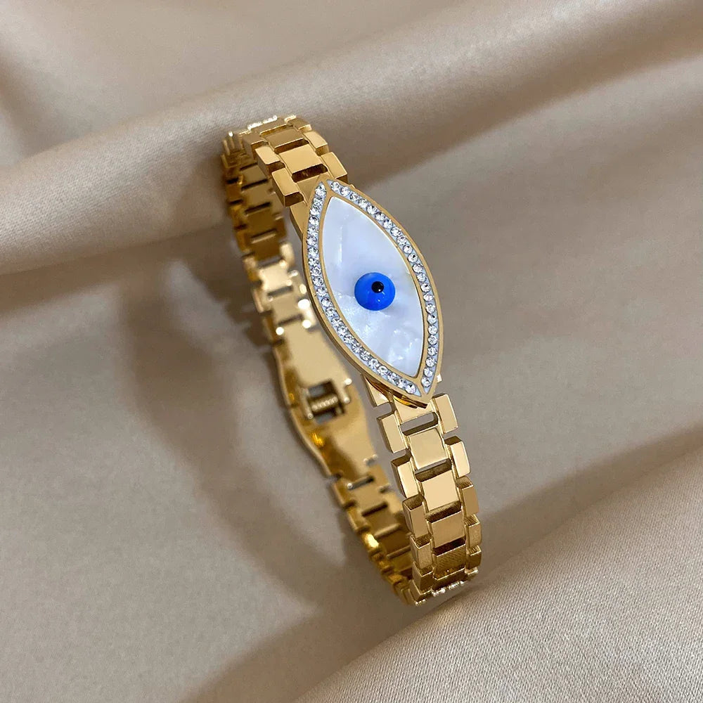 Evil Eye Bracelet Stainless Steel - Piña Colada