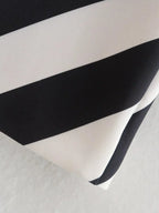 Women's Mid Skirt Striped Casual - Piña Colada