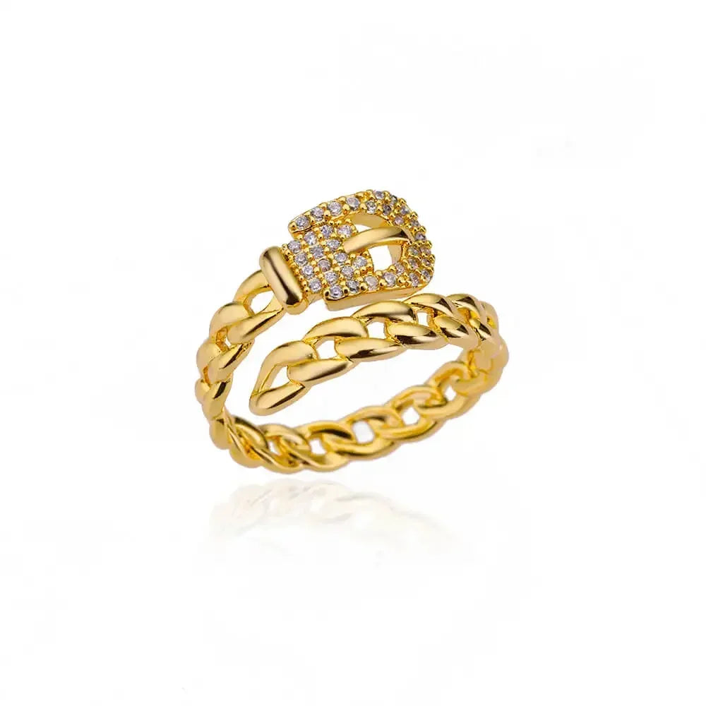 Stainless Steel Rings Aesthetic - Piña Colada