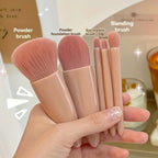 5-Piece Makeup Brush Set - Piña Colada