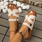 British-Style Cow Suede Cross - Piña Colada