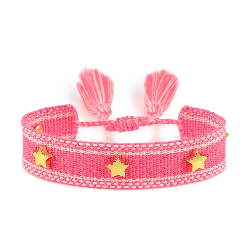 Hand Woven Bracelets - Piña Colada