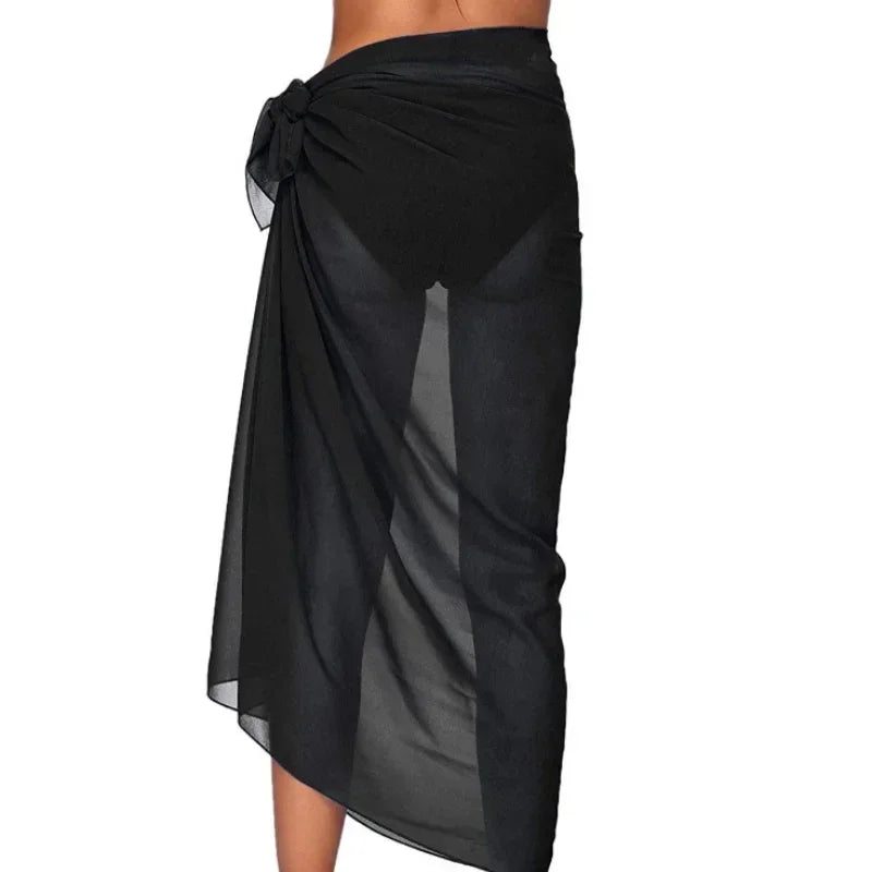 Beach Long Skirt Chiffon - Piña Colada