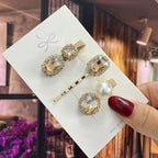 Set Women Hair Clips Headwear - Piña Colada