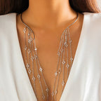 Pearl Star Necklace Open Collar - Piña Colada