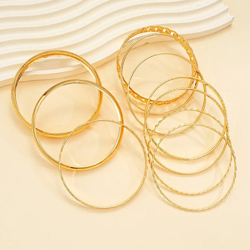 10 Pcs Multilayer Bracelets - Piña Colada