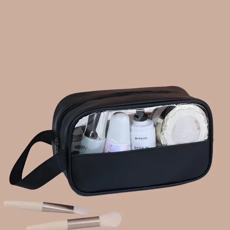 Portable Travel cosmetic bag Transparent - Piña Colada