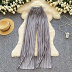 Summer Casual Pants Women High Waist - Piña Colada