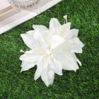 Orchid Flowers Hair Clips - Piña Colada