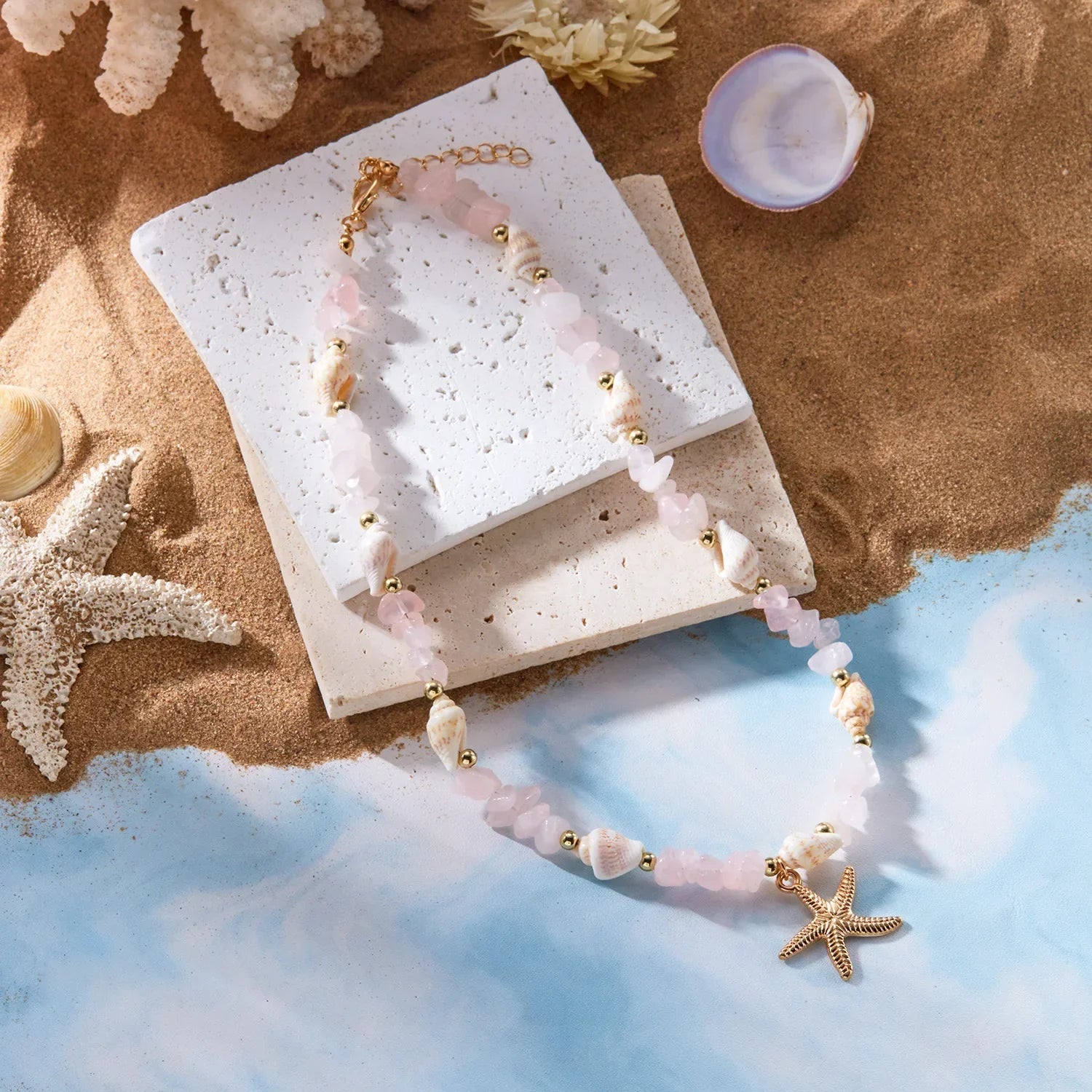 Starfish Conch Pendant